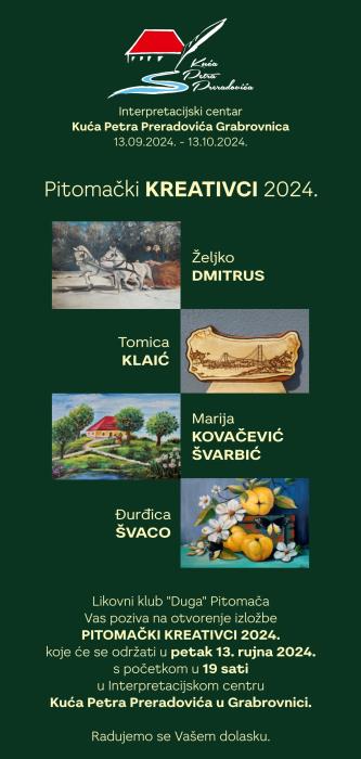 Pitomački kreativci 2024.